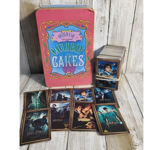 Wizarding World Of Harry Potter Other - Harry Potter Cauldron Cakes Tin‎ w/ Cards, Wizarding World Collectible